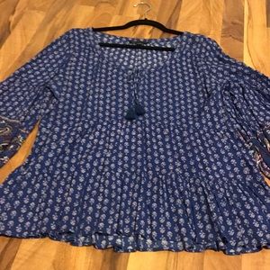 American Eagle Peasant Top